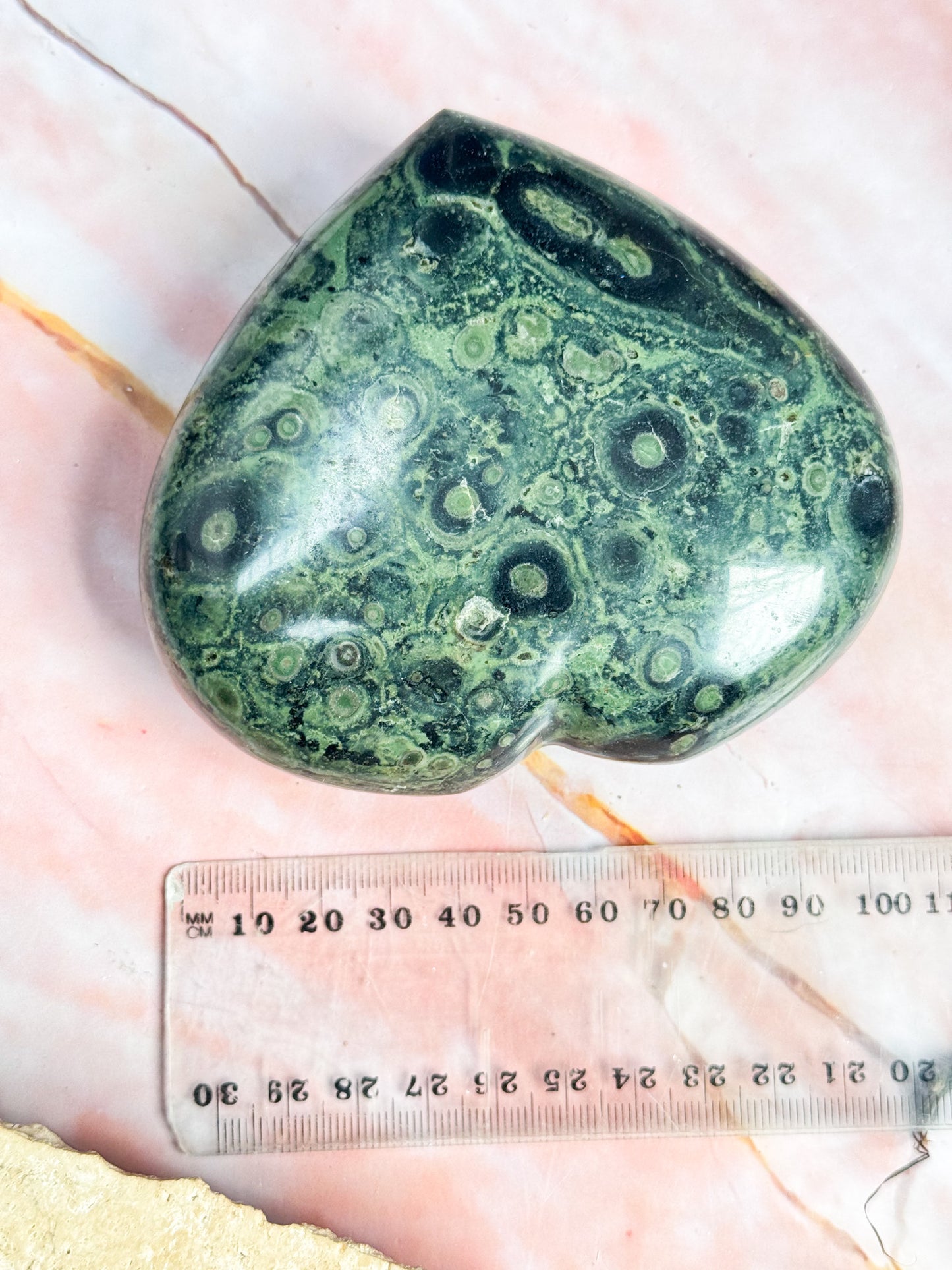 Kambaba Jasper Heart