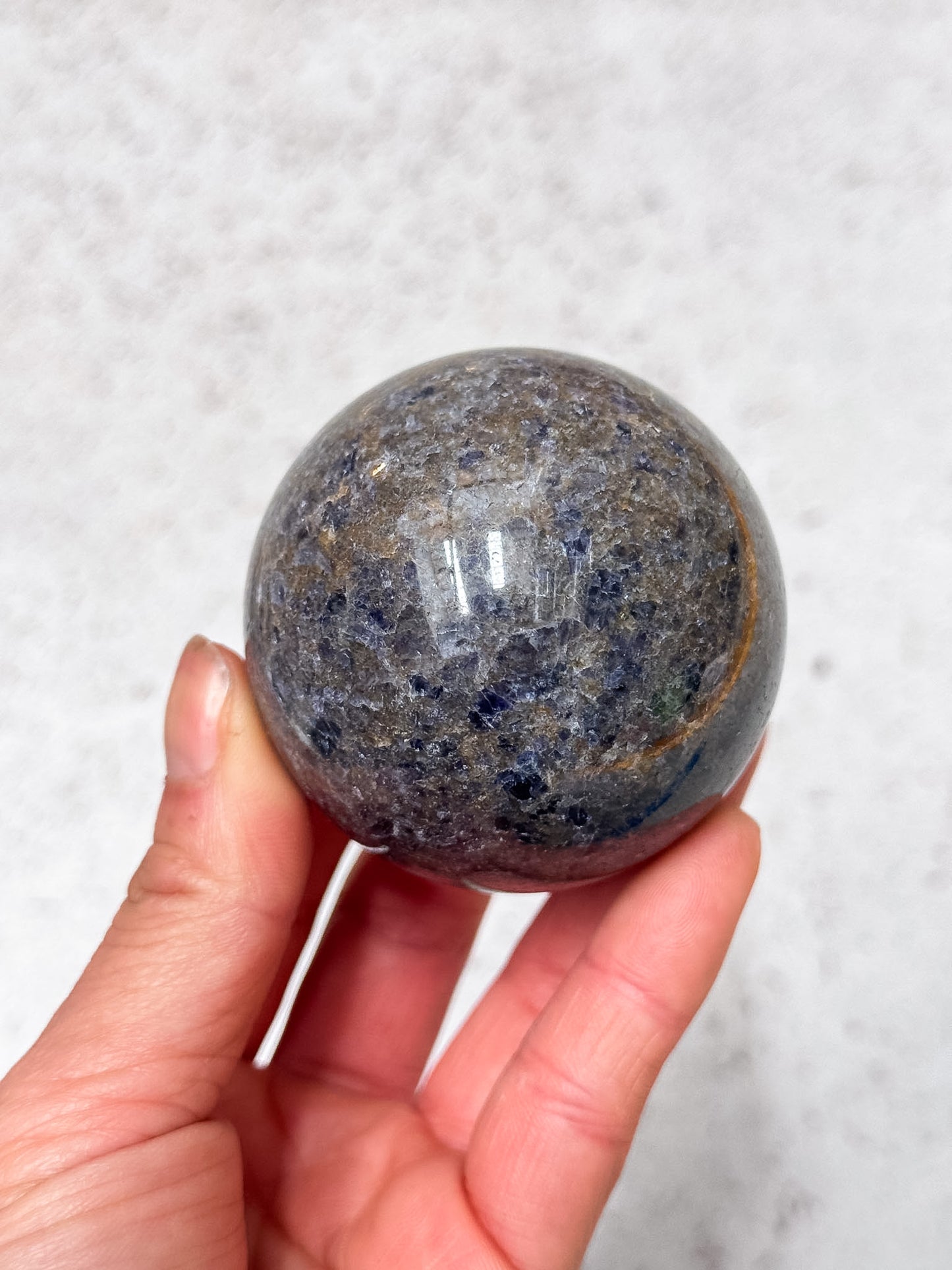 Iolite Sphere