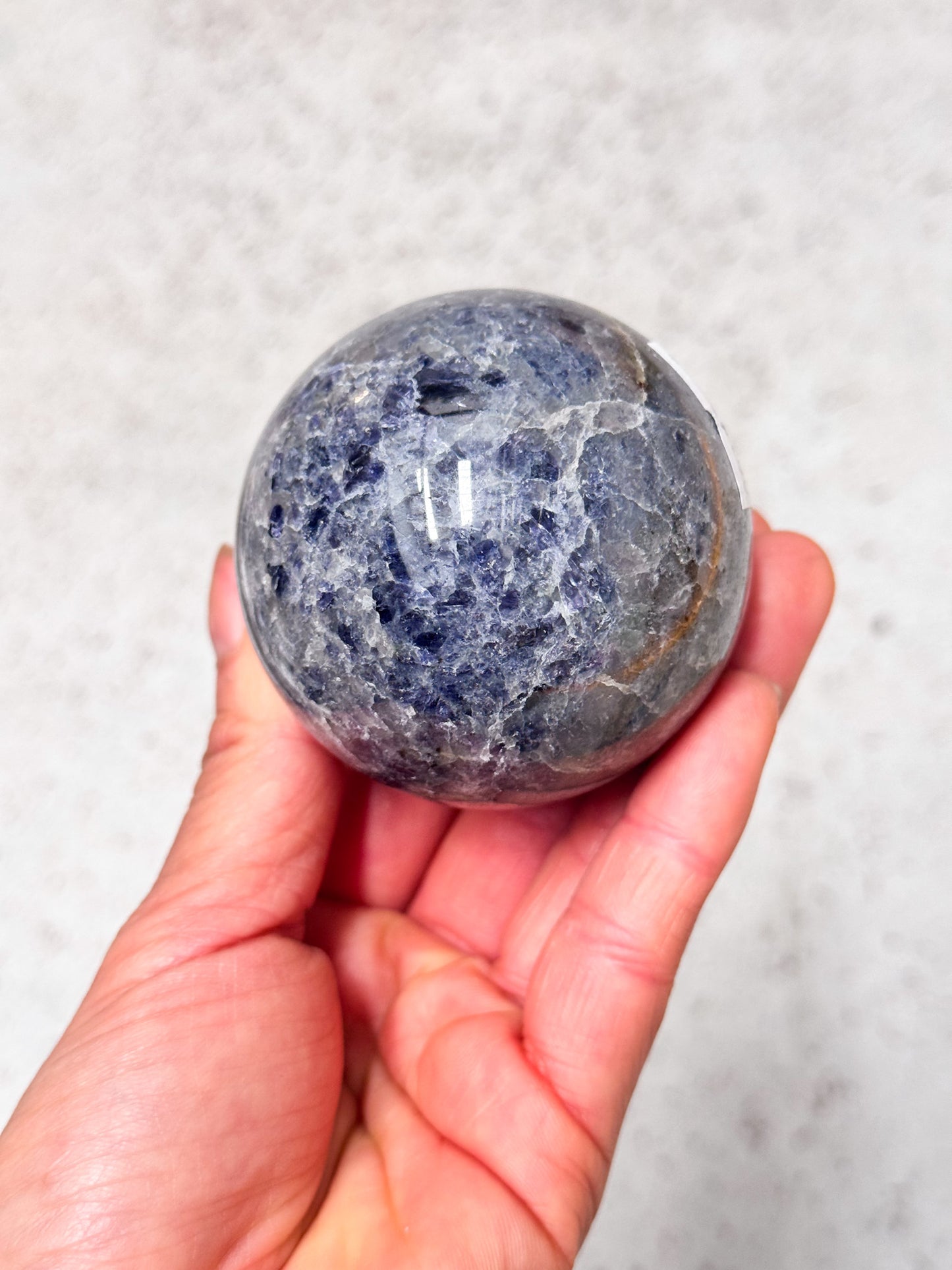 Iolite Sphere