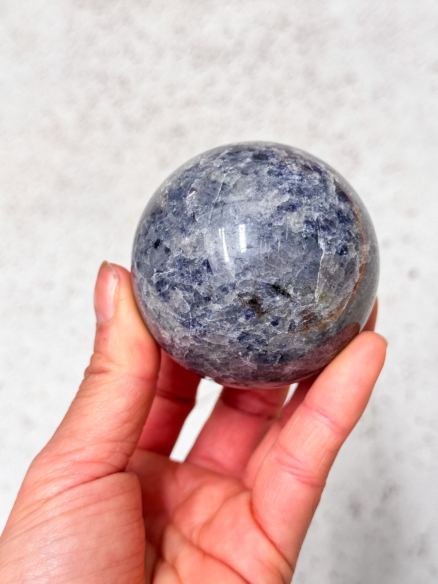 Iolite Sphere