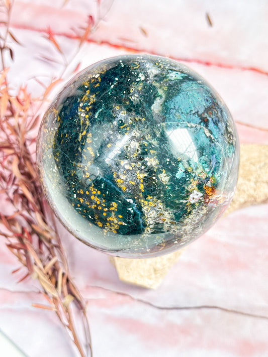 Ocean Jasper Sphere