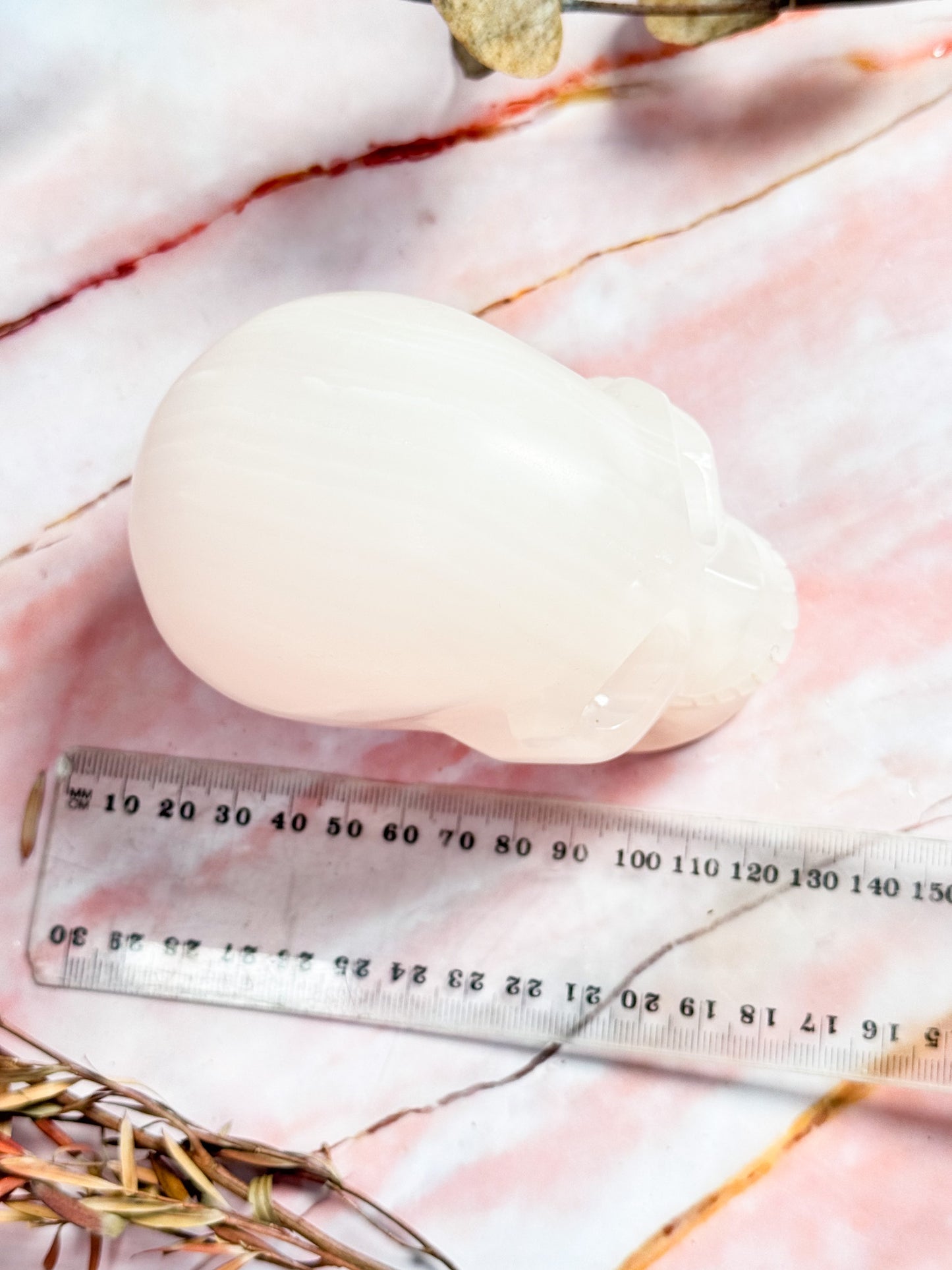 Mangano Calcite Skull