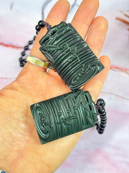 Rainbow Obsidian Necklaces