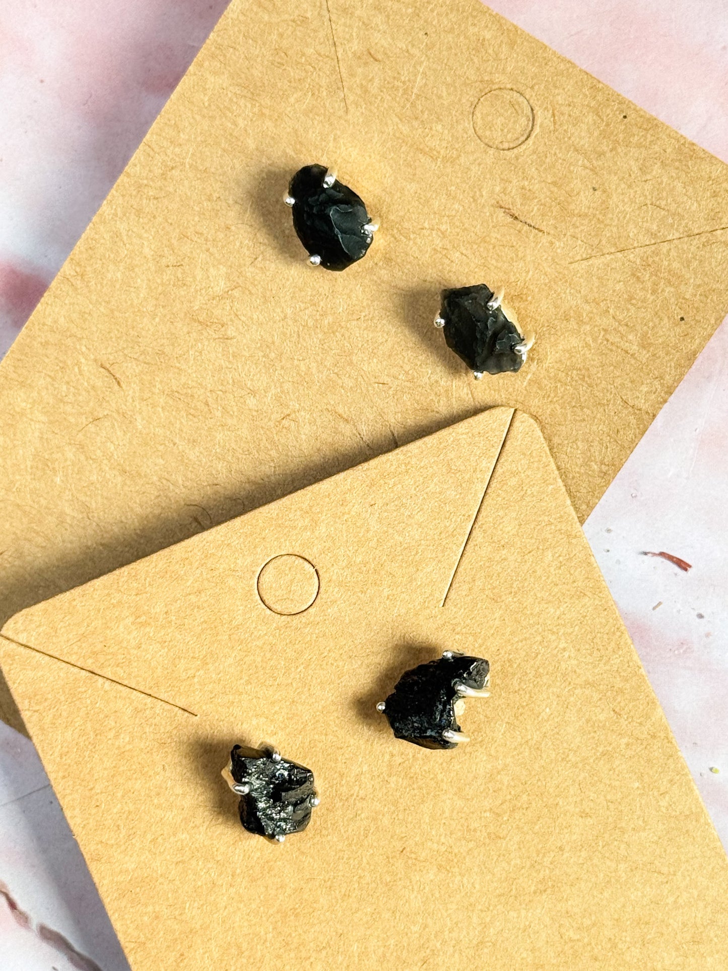 Saffordite 'Tektite' Studs