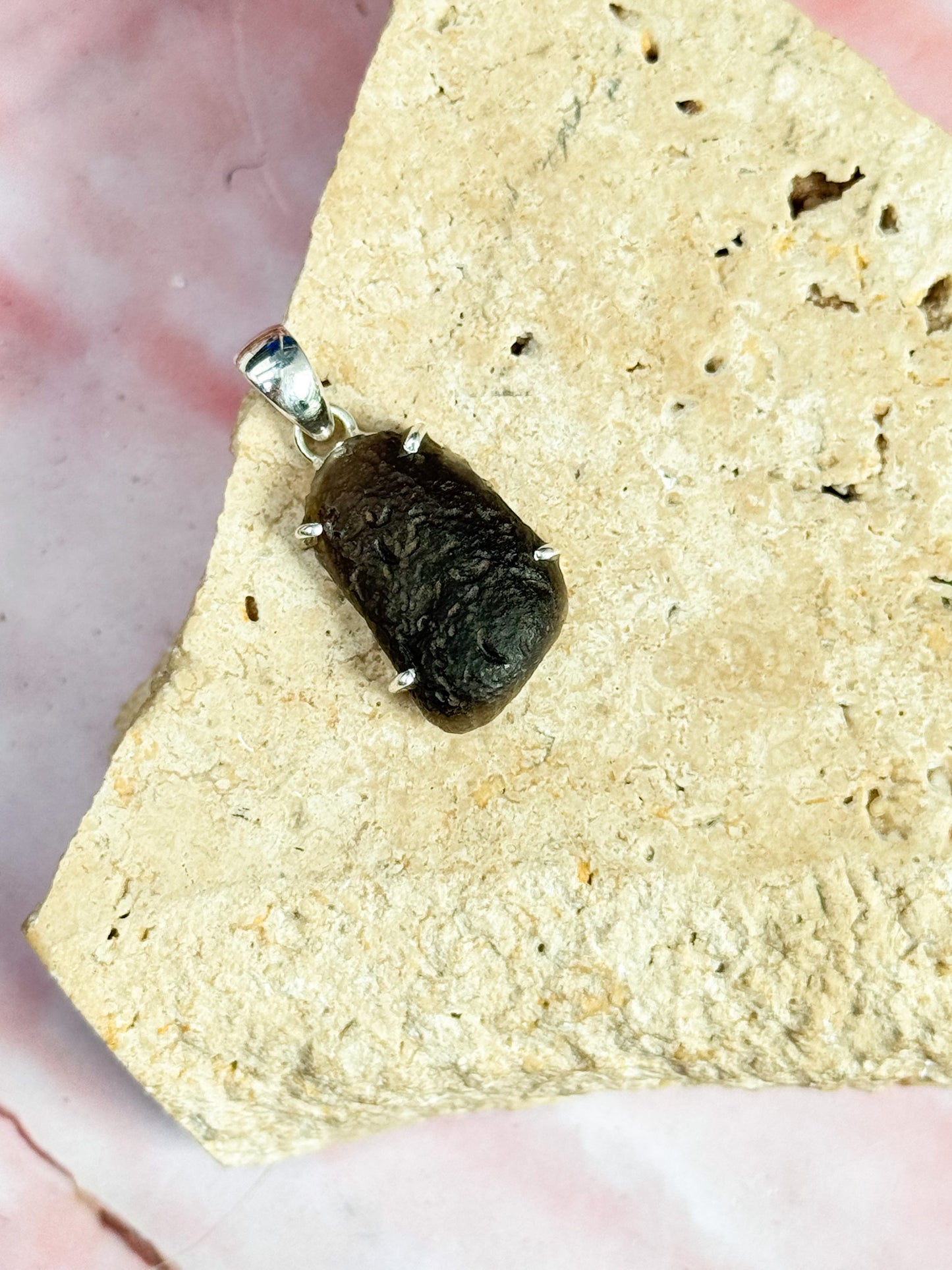 Saffordite 'Tektite' Pendants