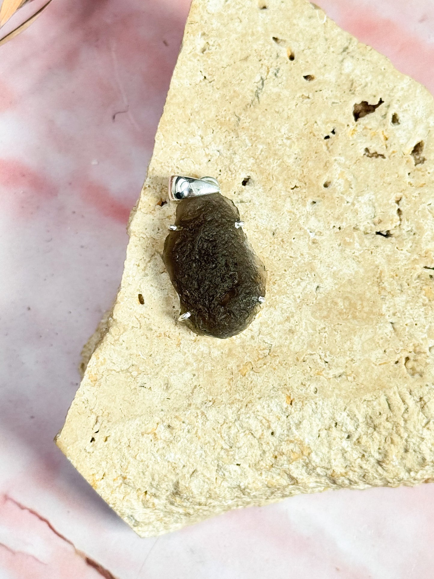 Saffordite 'Tektite' Pendants