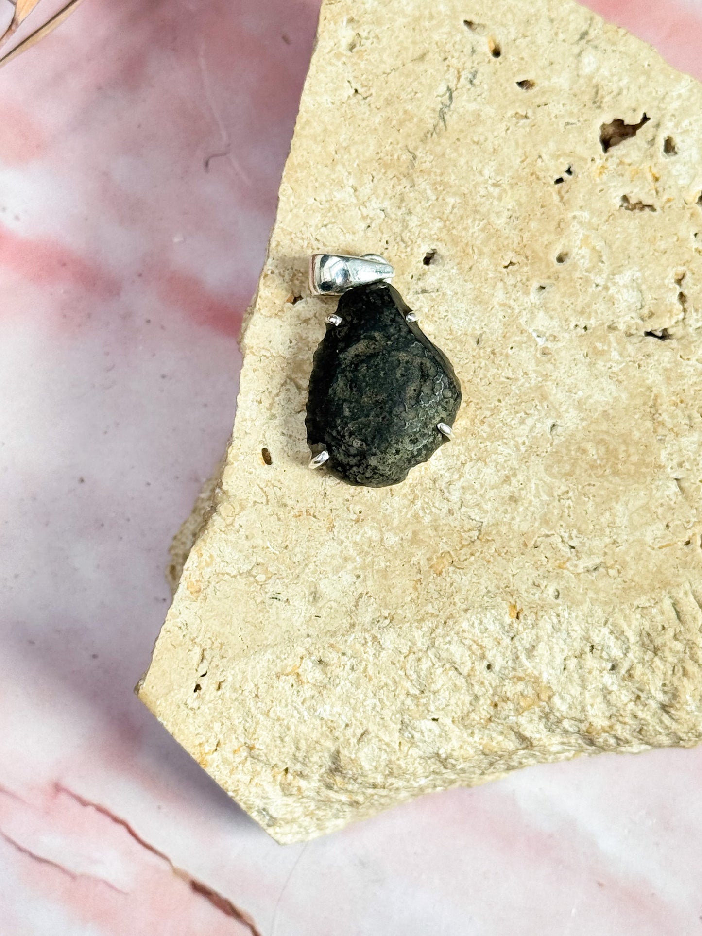 Saffordite 'Tektite' Pendants