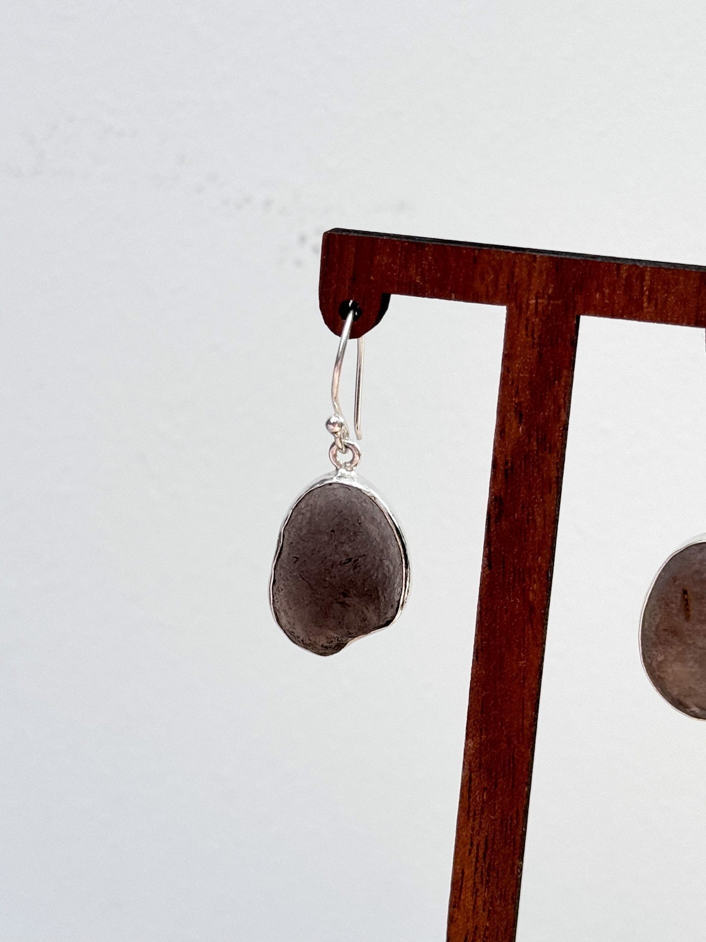 Saffordite 'Tektite' Earrings