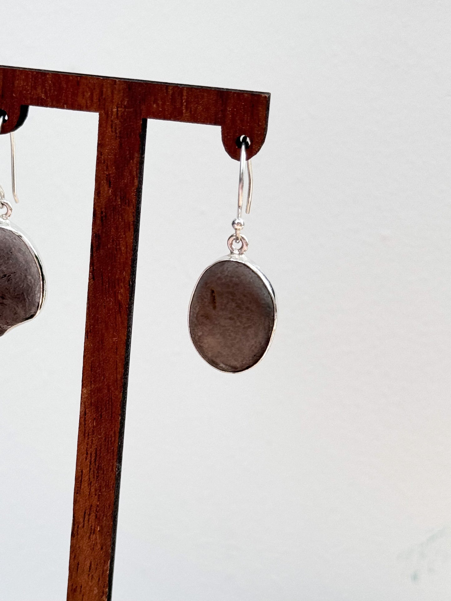 Saffordite 'Tektite' Earrings