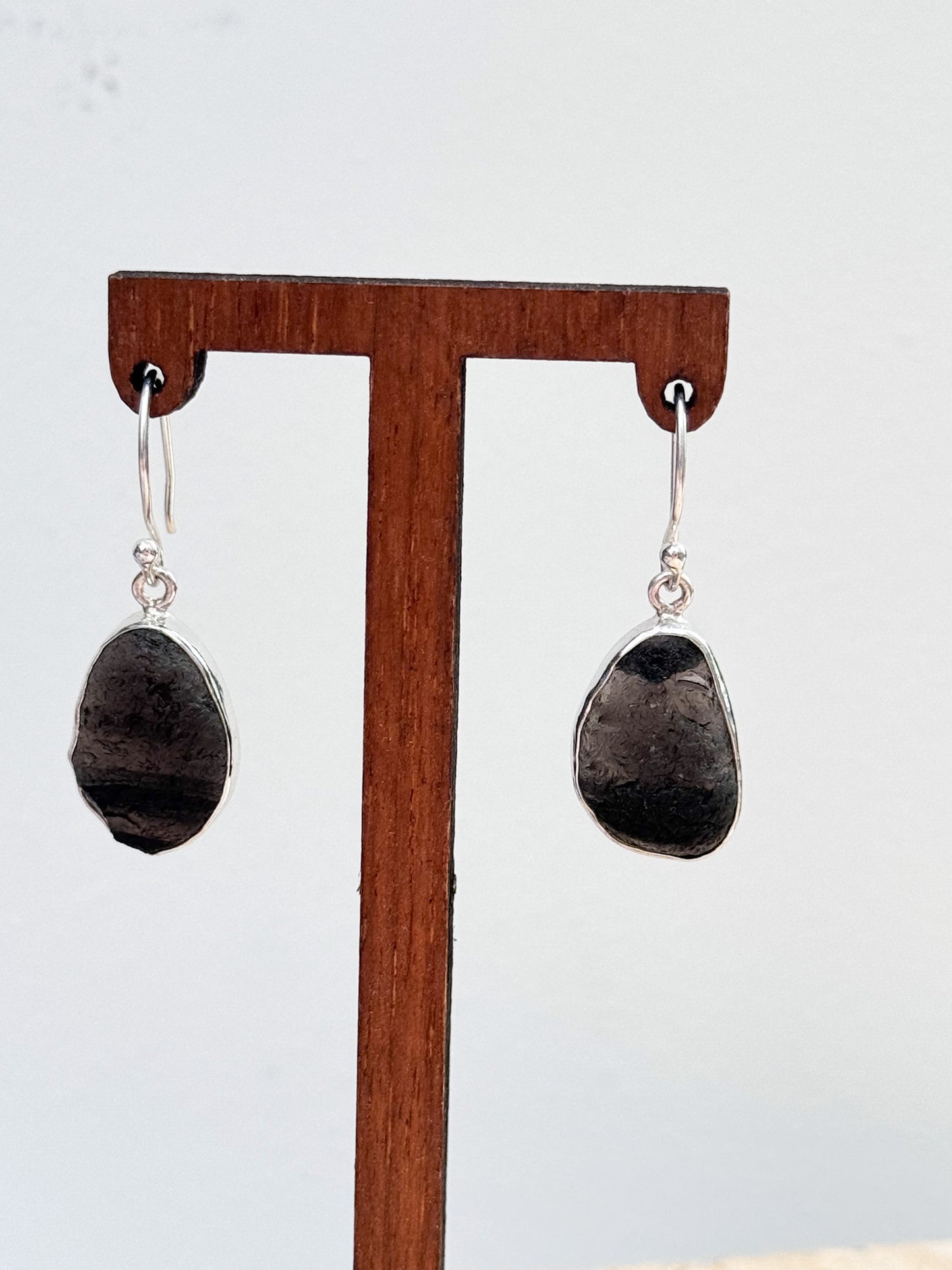 Saffordite 'Tektite' Earrings