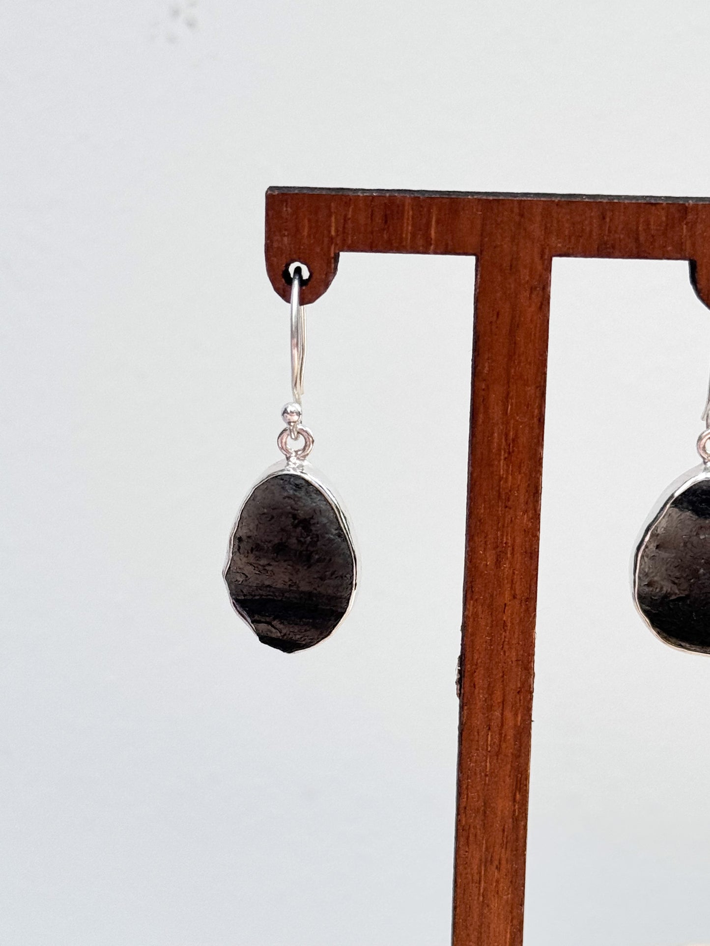 Saffordite 'Tektite' Earrings