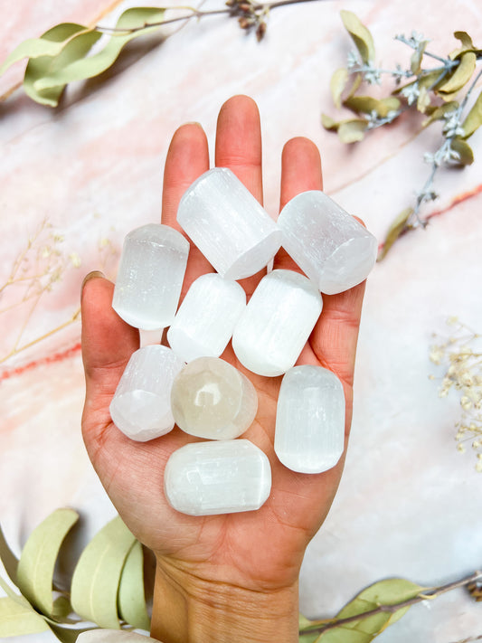 Selenite Tumbles