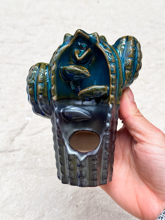 Cactus Backflow Incense Holder
