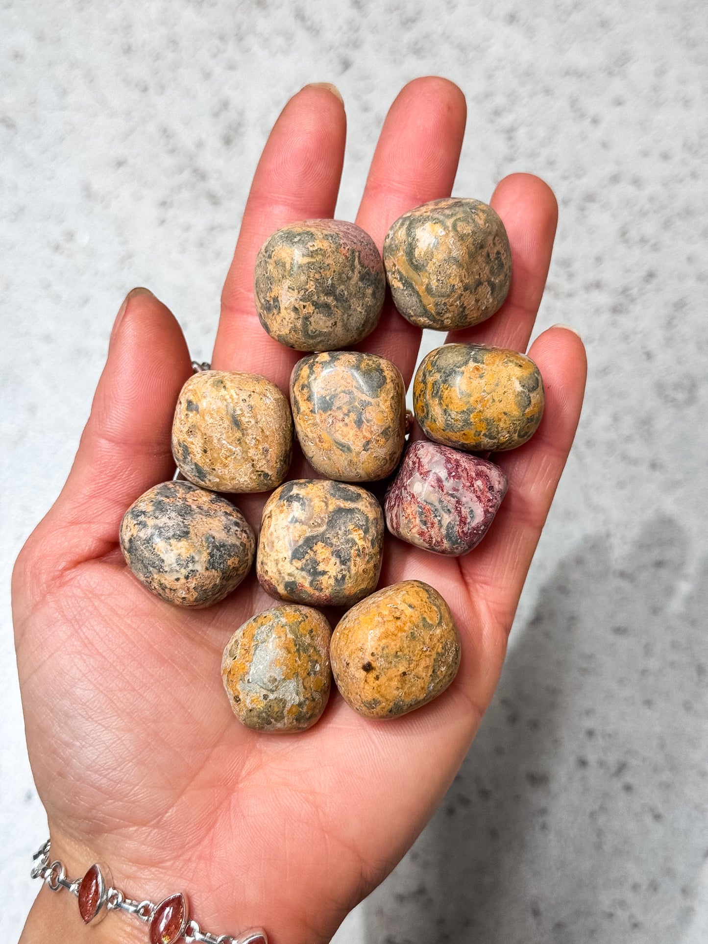 Snake Skin Jasper Tumbles