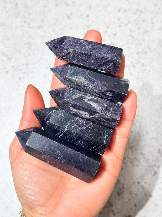 Silky Fluorite Points