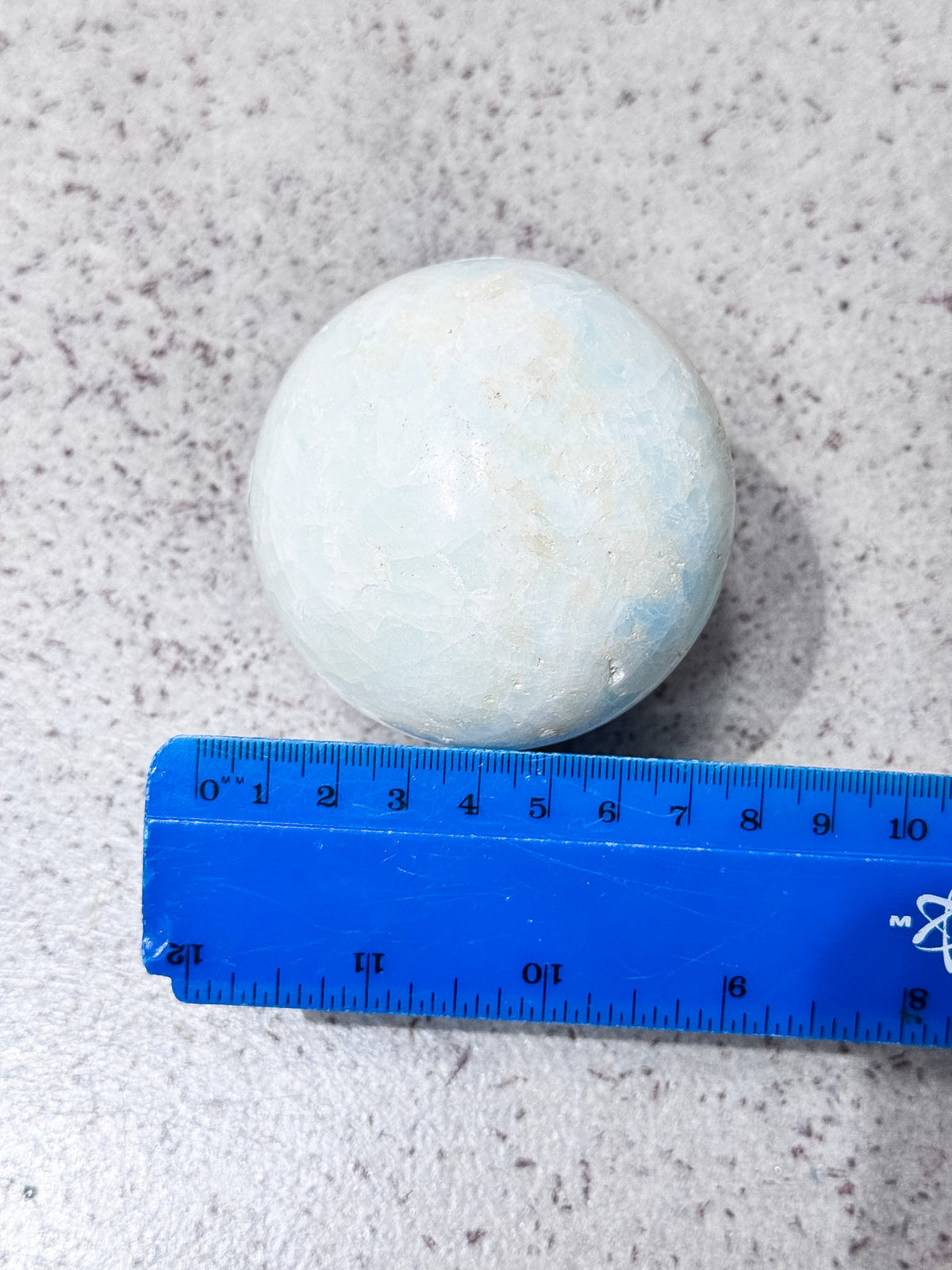 Blue Aragonite Sphere