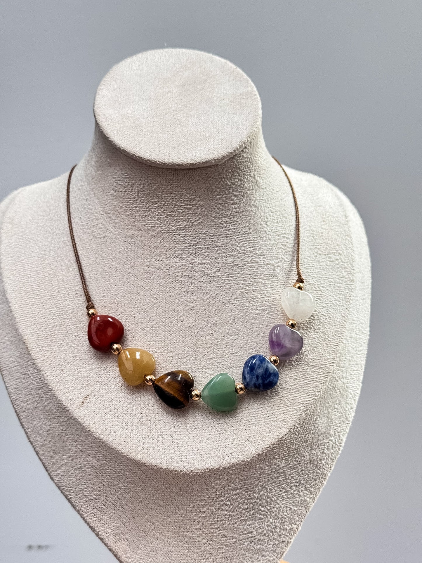 Chakra Heart Necklaces