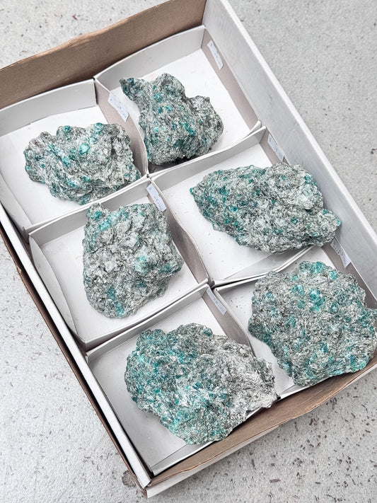 Emerald in Mica Roughs