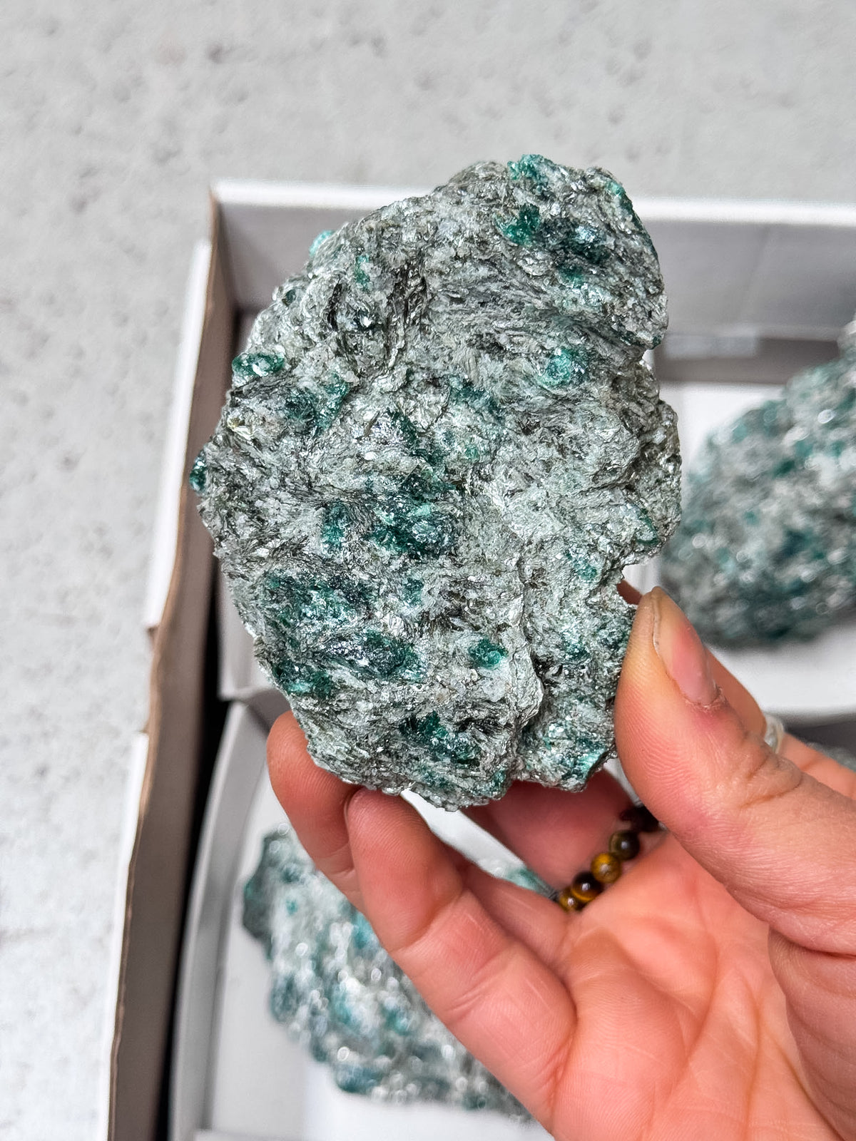 Emerald in Mica Roughs