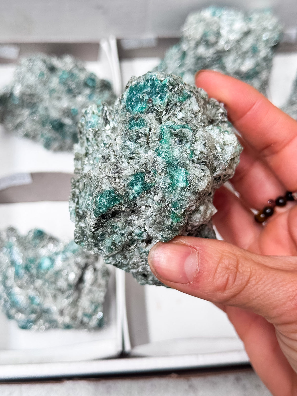 Emerald in Mica Roughs