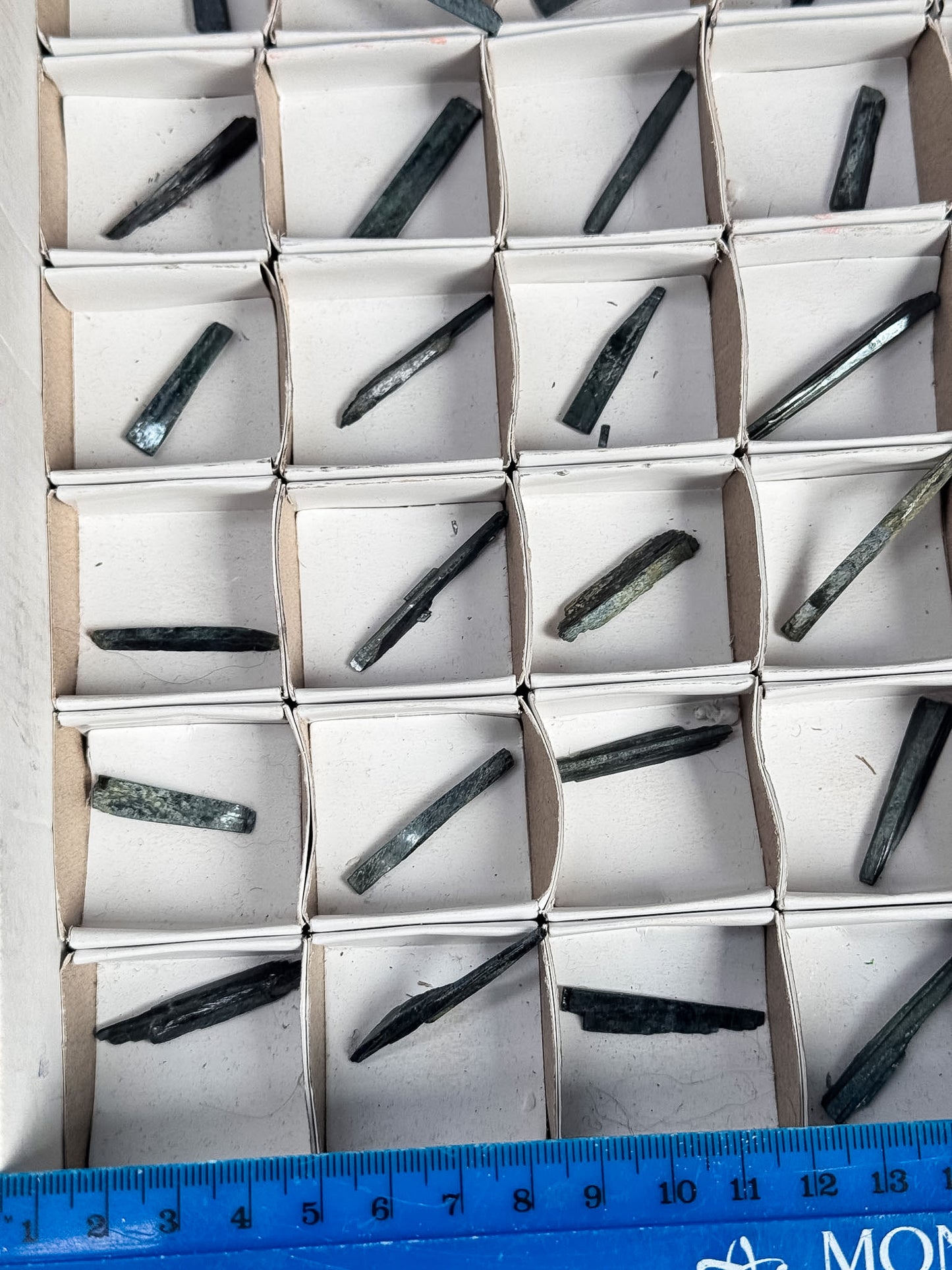 Vivianite Shards