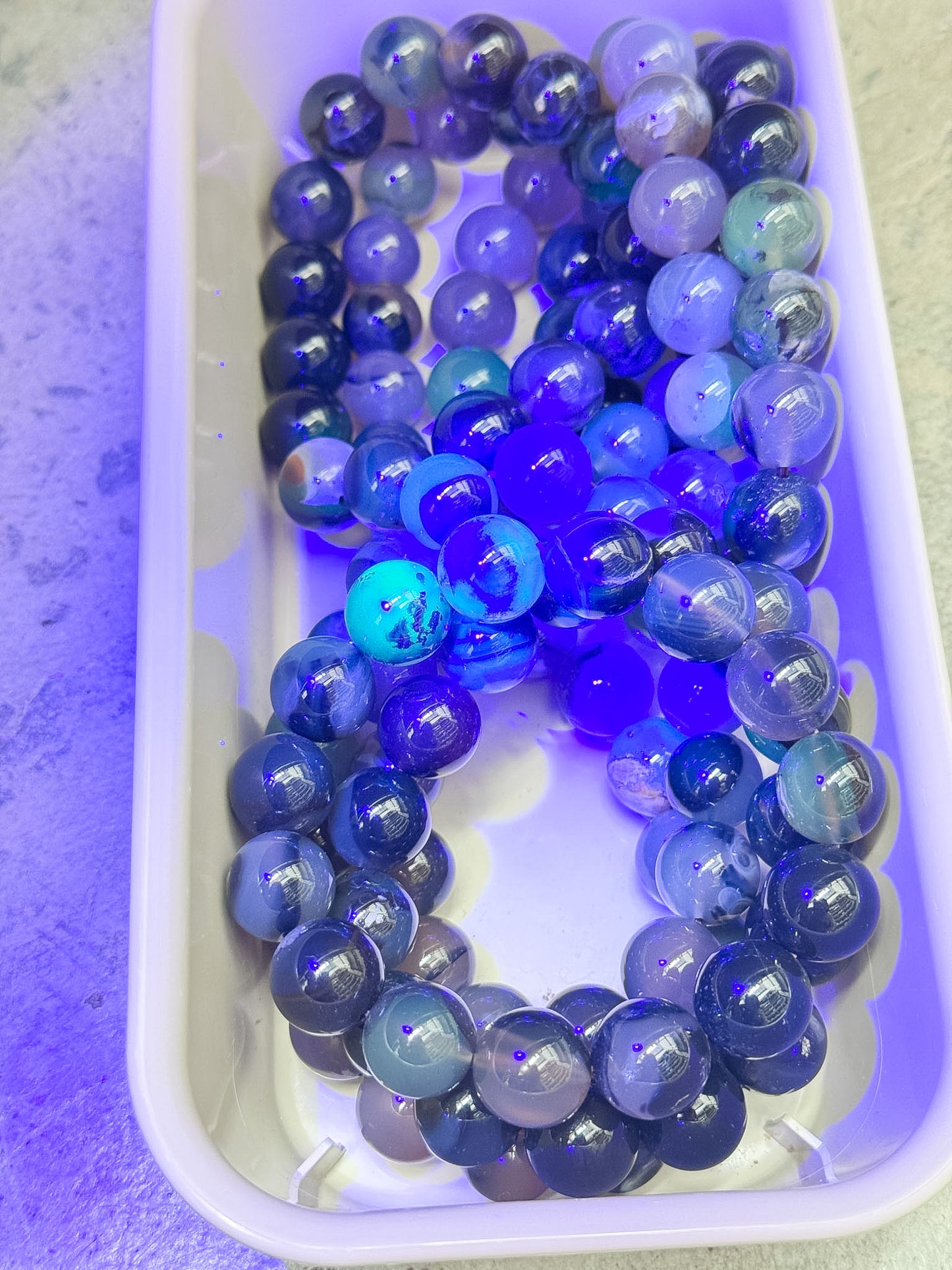 Chunky Volcanic Agate Bracelets