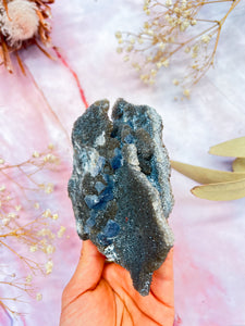 Blue Fluorite Cubic Cluster