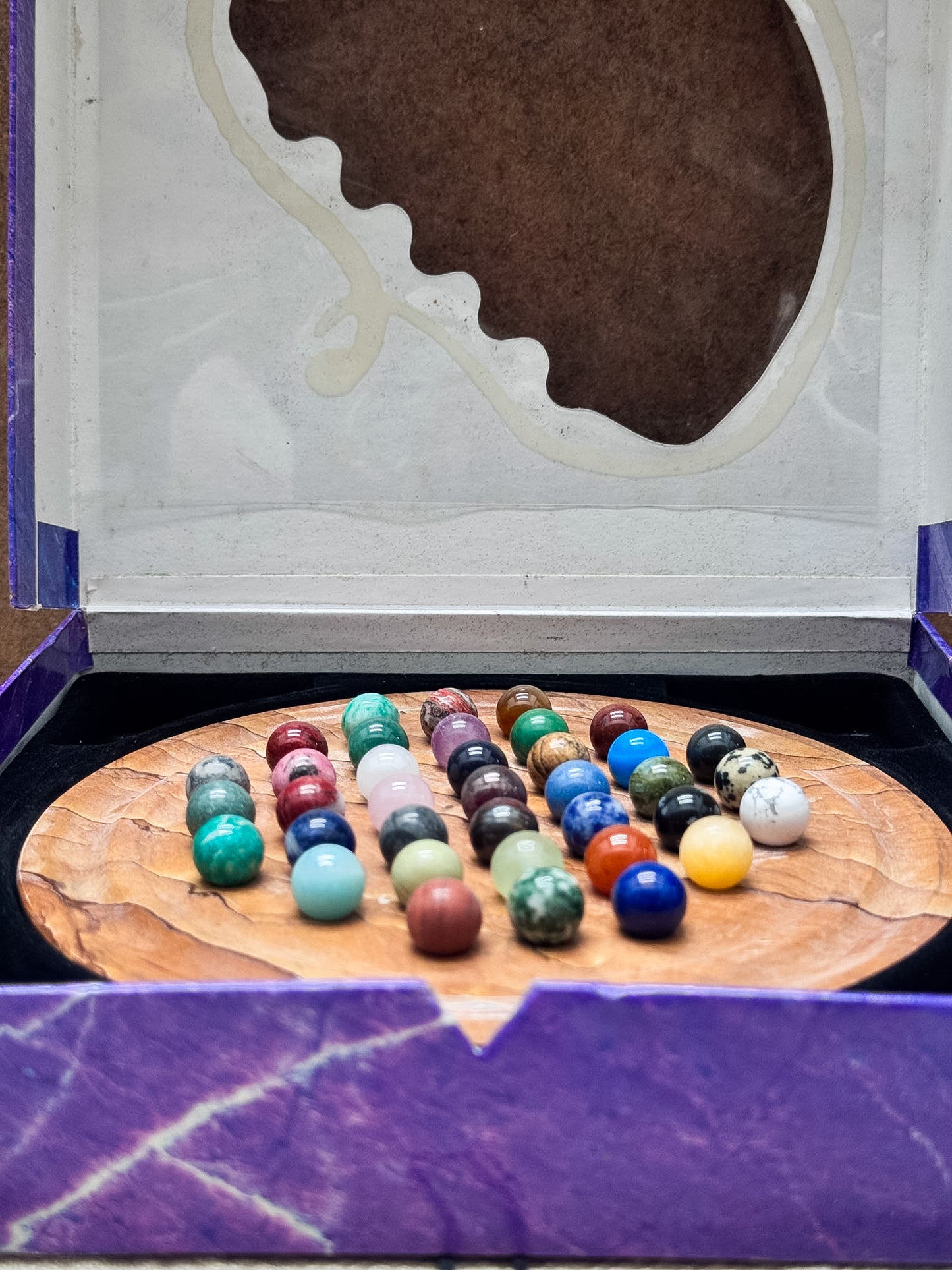 Vintage Solitaire Set - Desert Jasper