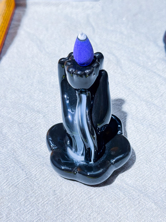 Backflow Incense Holders - Lotus Hand