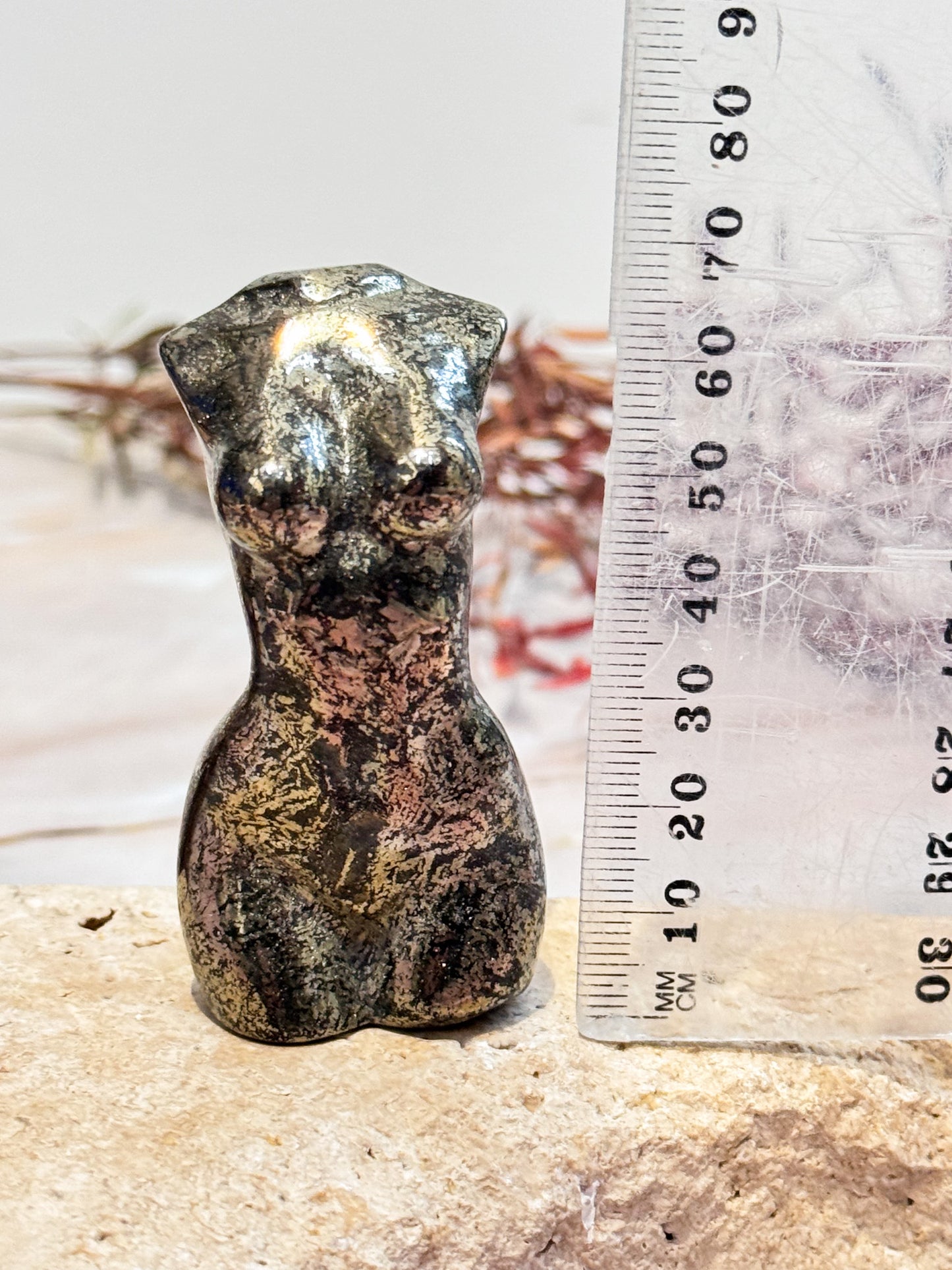 Chalcopyrite Body Carving