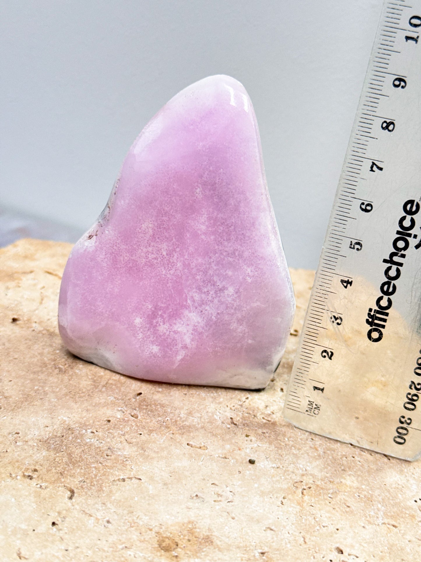 Pink Aragonite Freeform