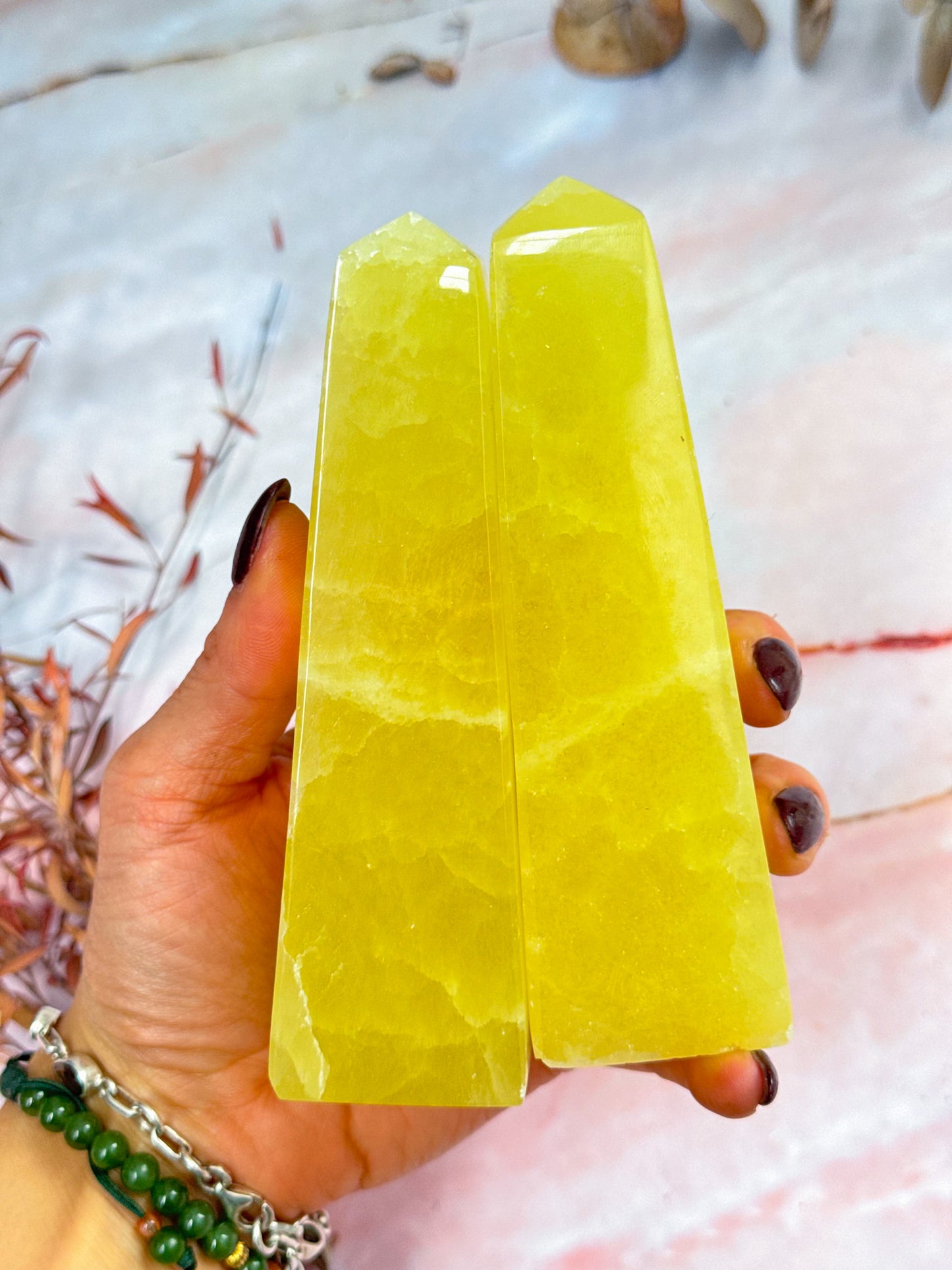 Lemon Calcite Towers