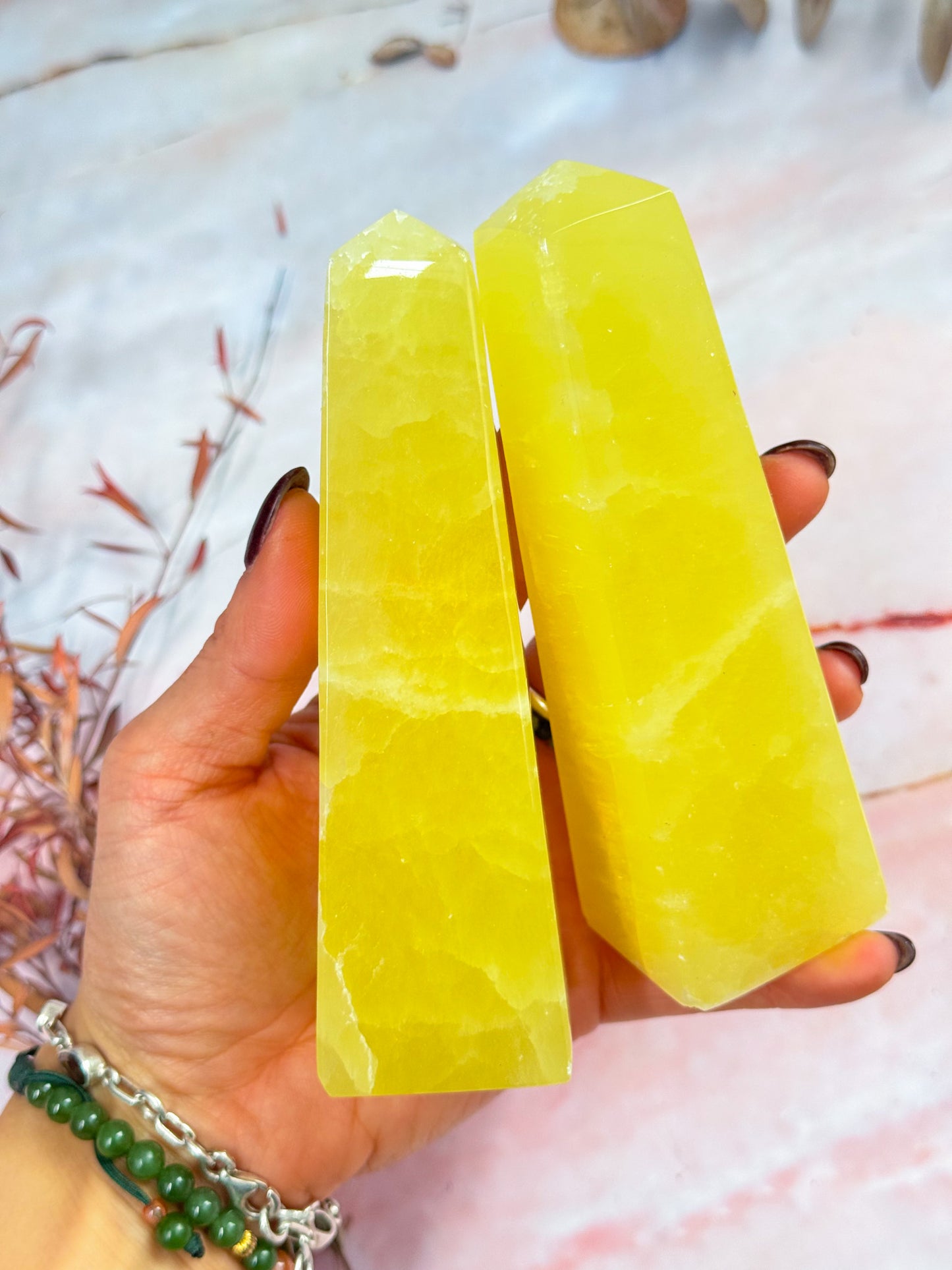 Lemon Calcite Towers
