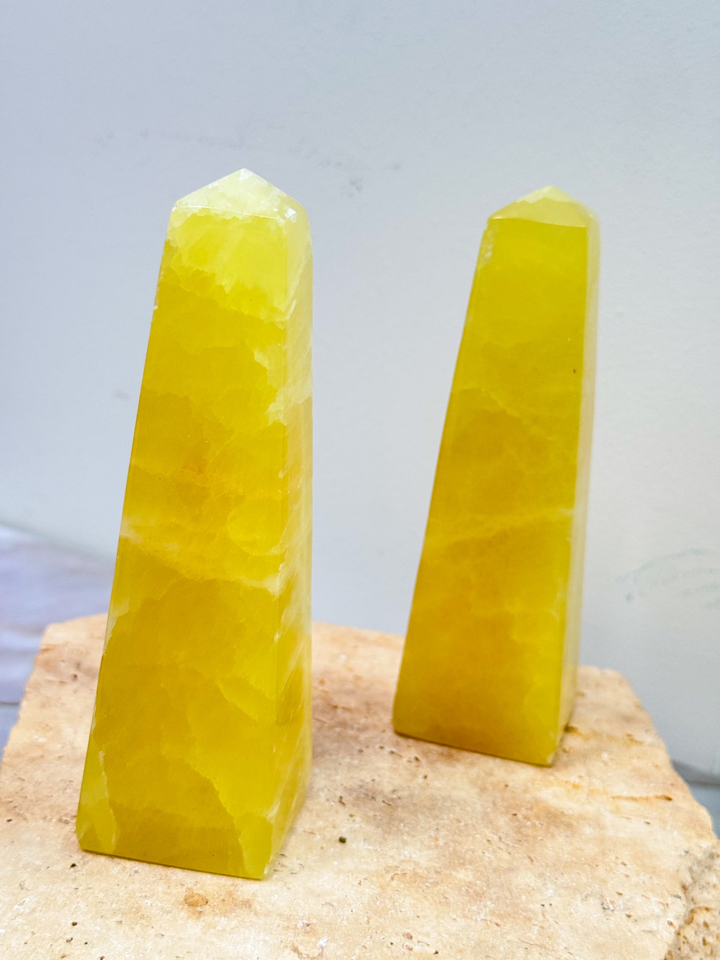 Lemon Calcite Towers
