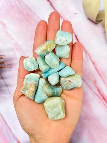 Blue Jasper Irregular Tumbles