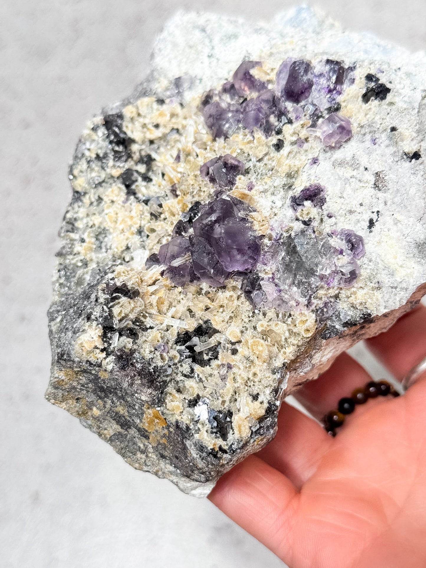 Mongolian Fluorite Cluster