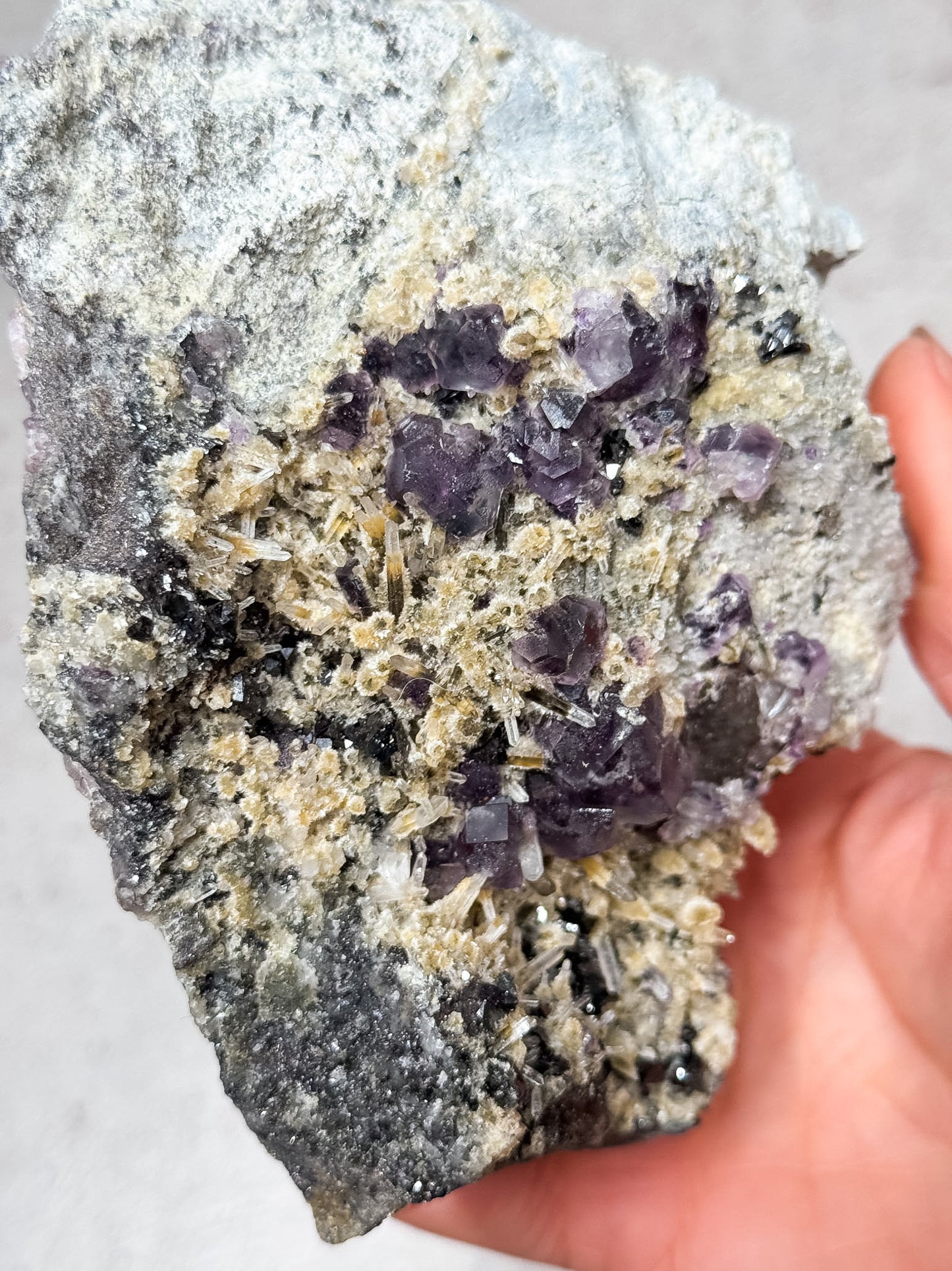 Mongolian Fluorite Cluster