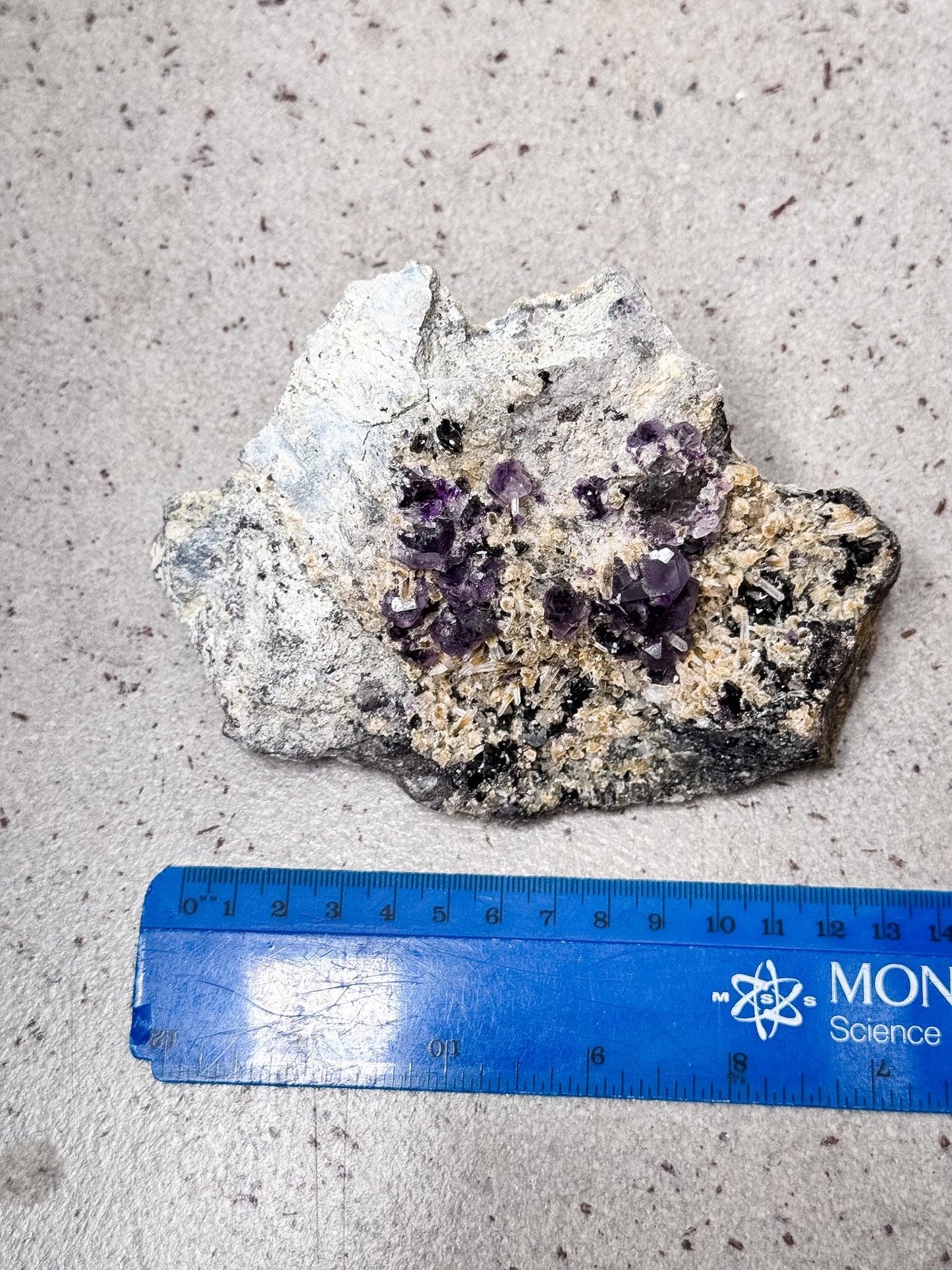 Mongolian Fluorite Cluster