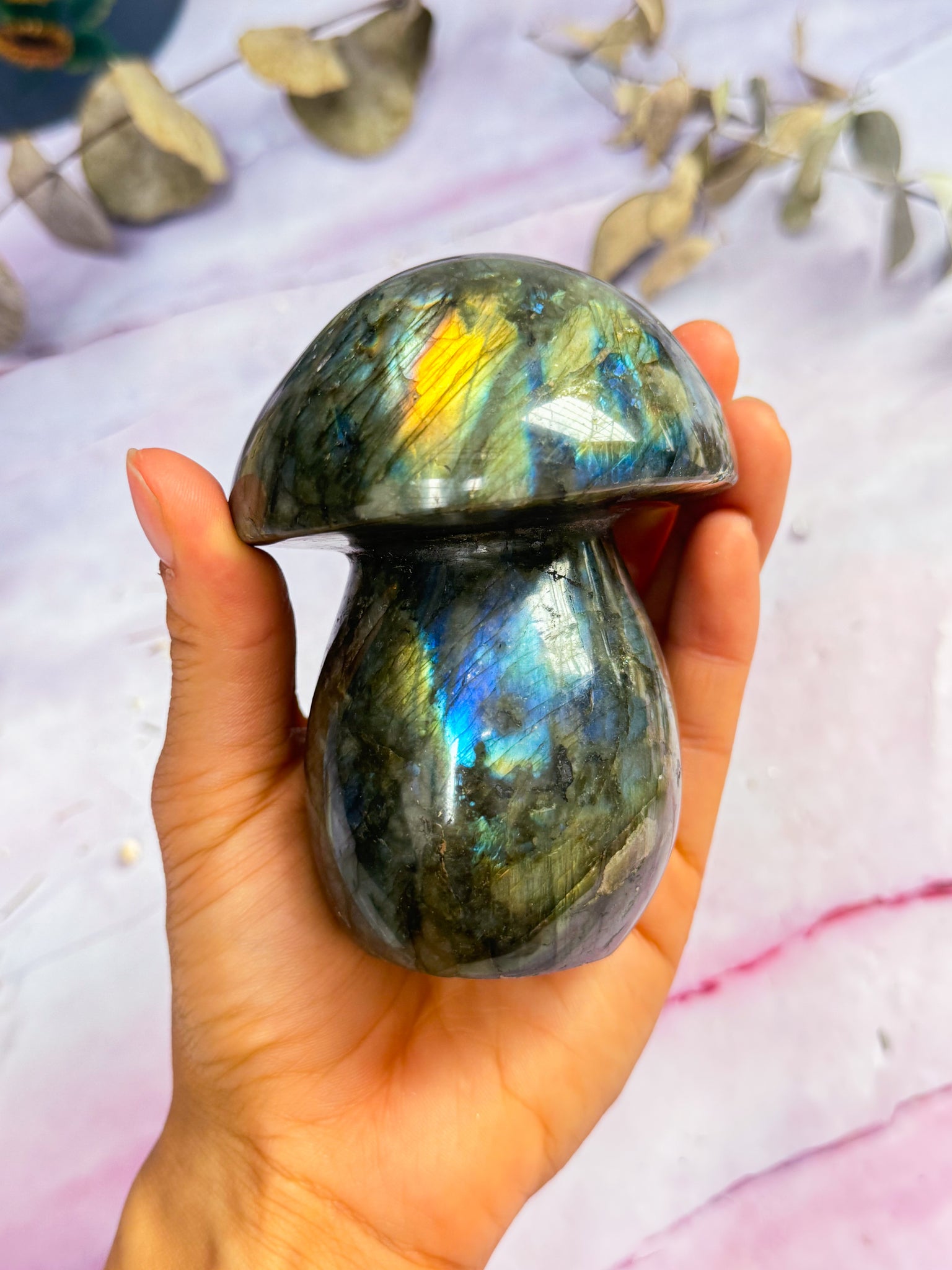 Labradorite Mushroom