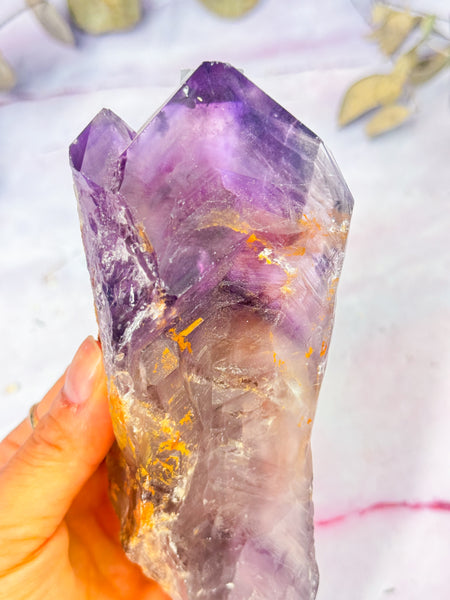 Amethyst Dragon Tooth Point