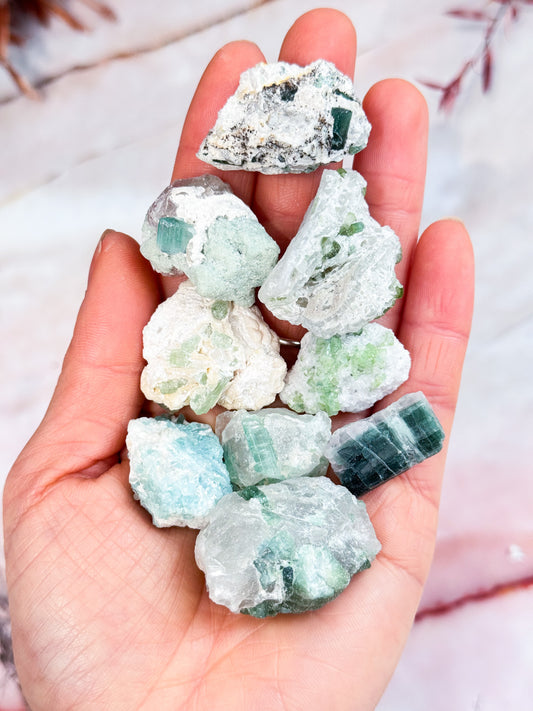 Rainbow Tourmaline Roughs