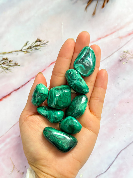 Malachite Tumbles