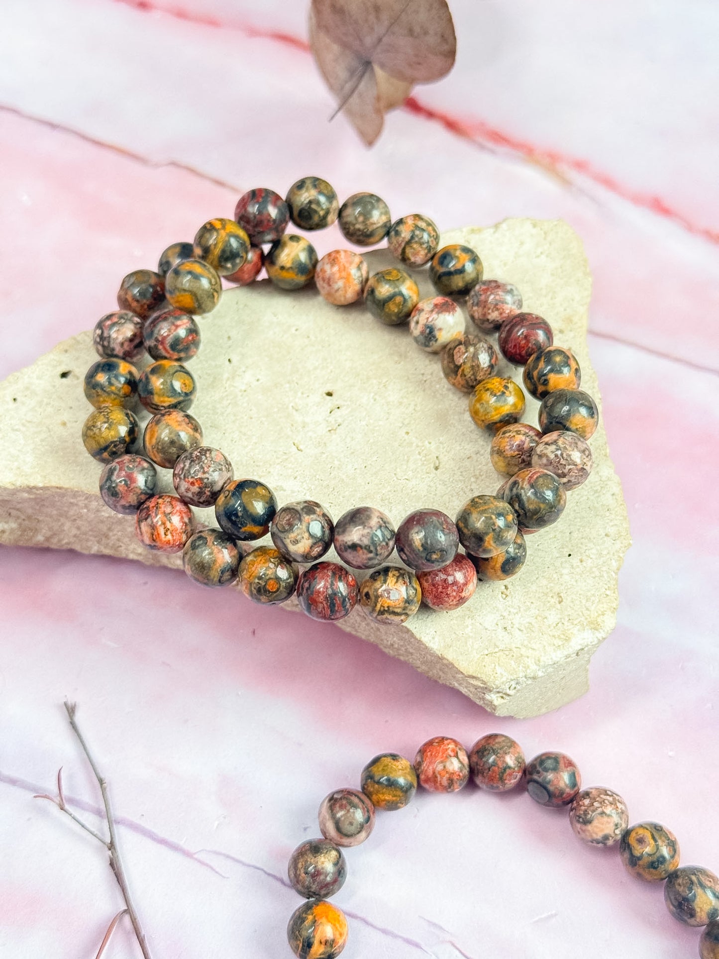 Leopard Skin Jasper Bracelets