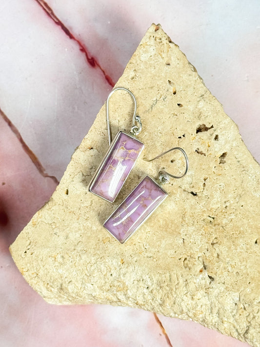 Phosphosiderite Earrings #3