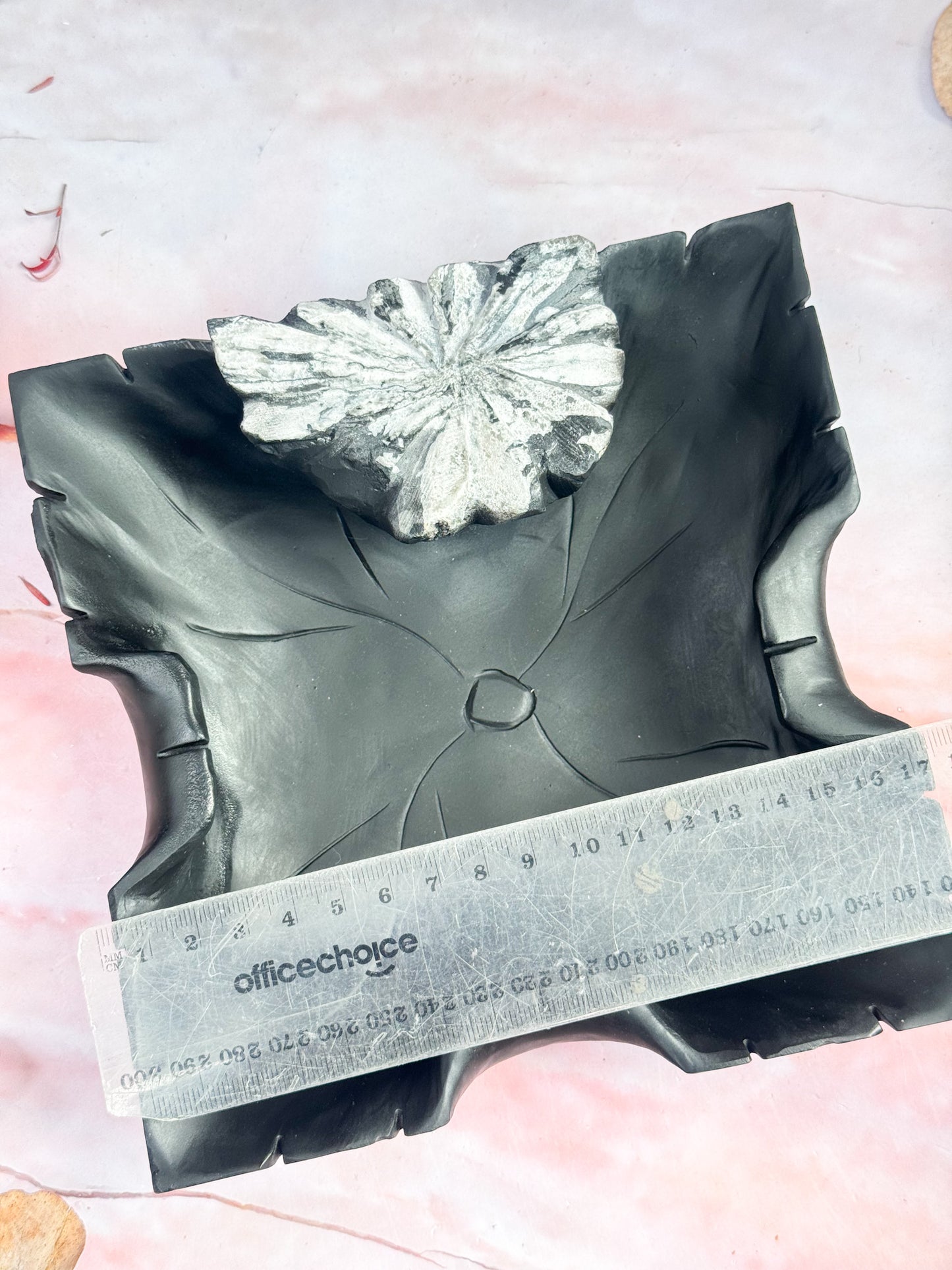 Chrysanthemum Stone Bowl