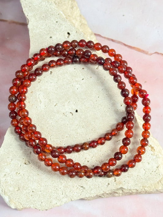 Hessonite Garnet Bracelet
