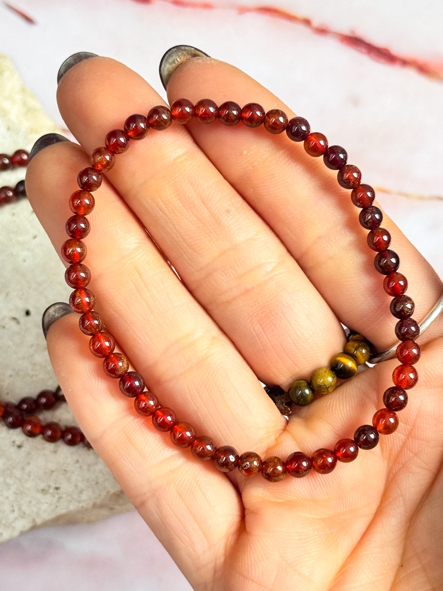 Hessonite Garnet Bracelet