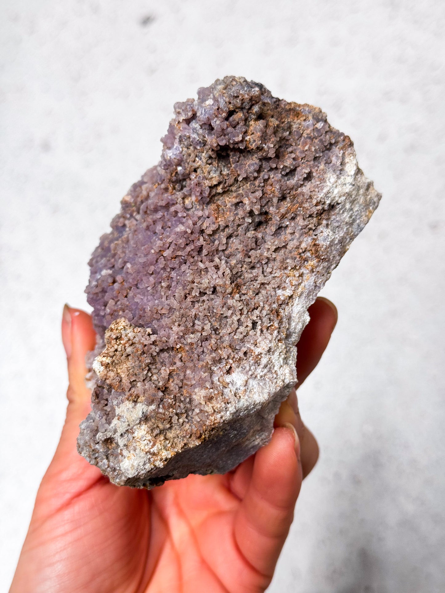 Grape Agate Cluster