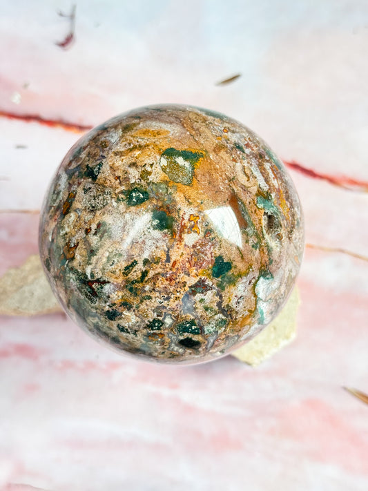 Ocean Jasper Sphere