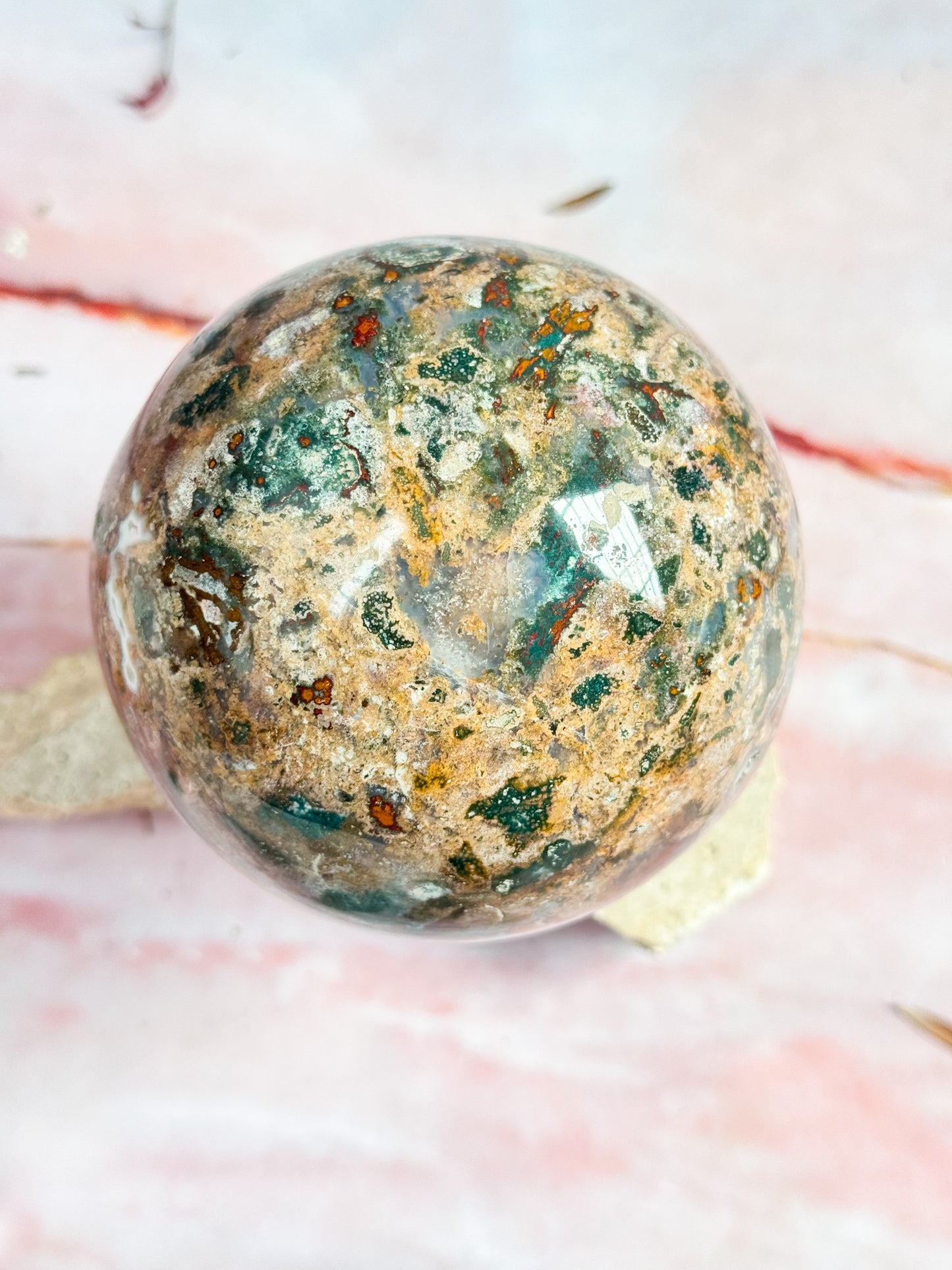 Ocean Jasper Sphere